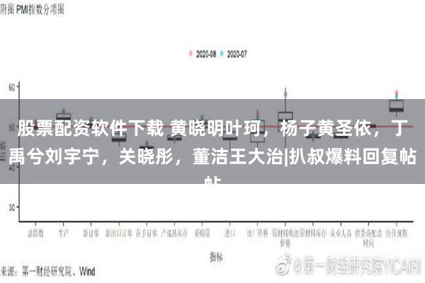 股票配资软件下载 黄晓明叶珂，杨子黄圣依，丁禹兮刘宇宁，关晓彤，董洁王大治|扒叔爆料回复帖